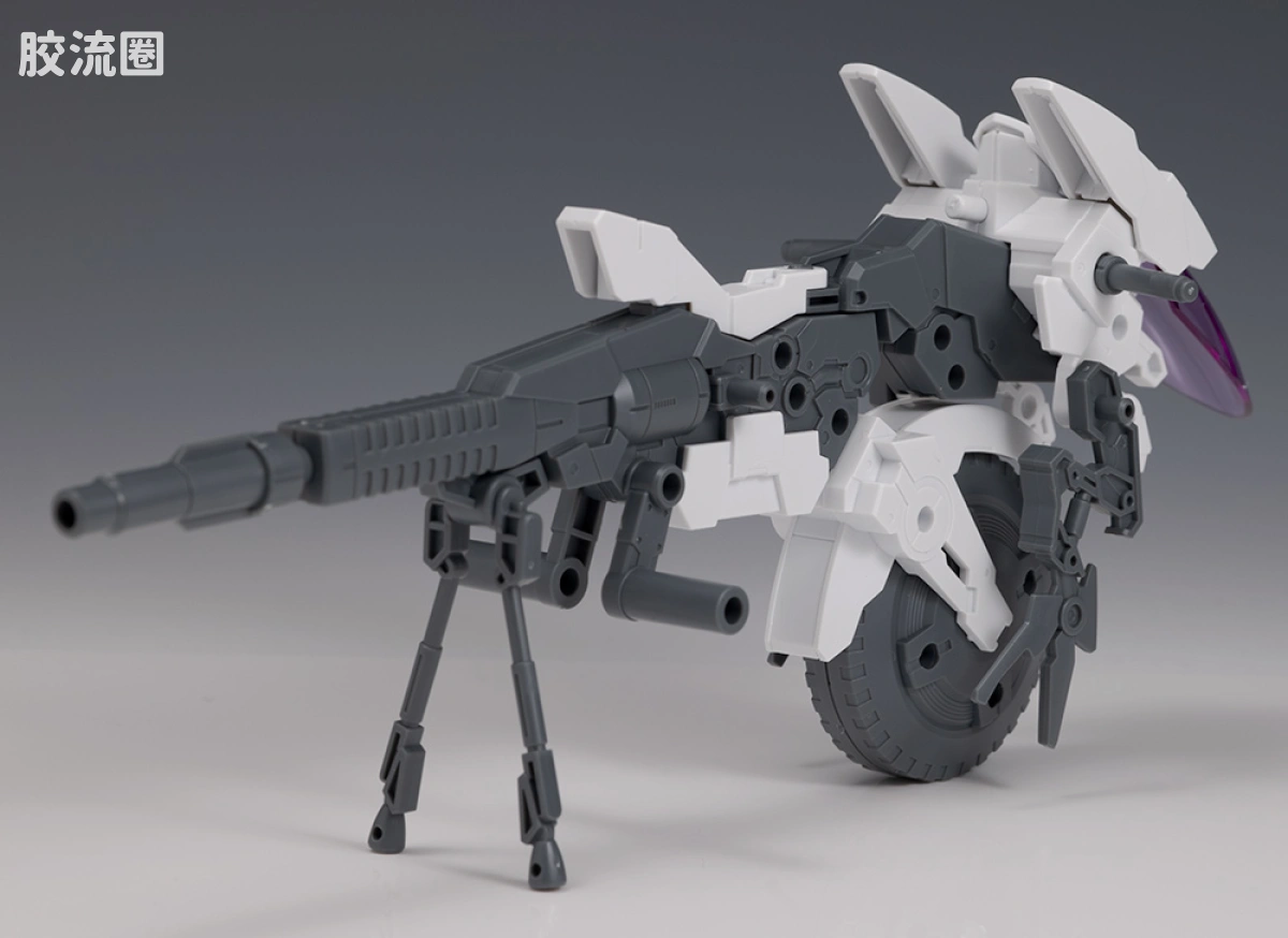 30MM 1/144 Extended Armament Vehicle EV-09 Exa Vehicle(加农机车ver.) - 图片